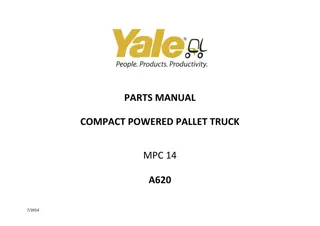 YALE (A620) MPC14 Parts Catalogue Manual Instant Download