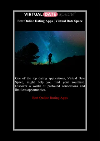 Best Online Dating Apps | Virtual Date Space