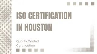 ISO Certification in Houston | Quality Control Certification