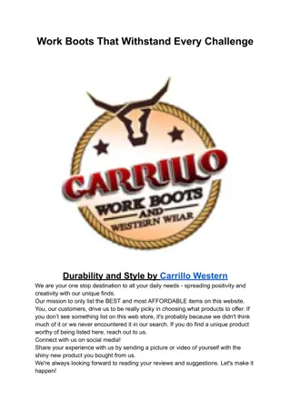 Carrillo Western