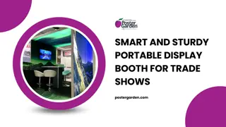 Smart & Sturdy Portable Trade Show Booth