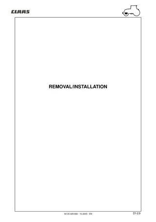 CLAAS ARES 566-546 RX RZ (Type A06) Tractor Service Repair Manual Instant Download