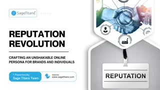 Reputation Revolution Crafting an Unshakable Online Persona for Brands and Individuals (1)