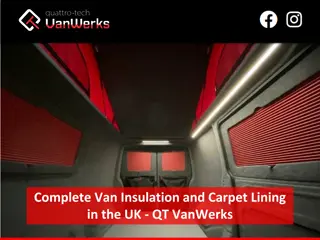 Complete Van Insulation and Carpet Lining in the UK - QT VanWerks