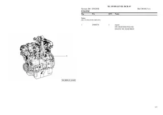 HURLIMANN XL 155 hi-level dcr 4v Tier 3 Tractor Parts Catalogue Manual Instant Download