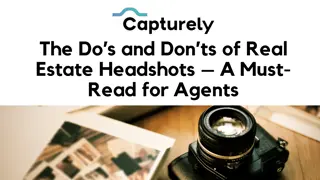 The Do’s and Don’ts of Real Estate Headshots – A Must-Read for Agents