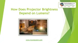 How Does Projector Brightness Depend on Lumens?