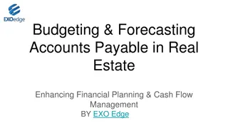 Budgeting & Forecasting Accounts Payable in Real Estate