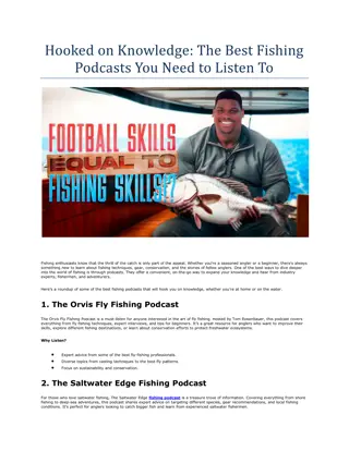 Fishing Podcast