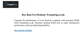 Buy Ram For Desktop | Forgedrigs.co.uk