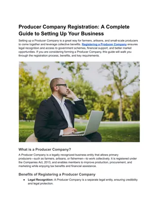 Producer Company Registration_ A Complete Guide to Setting Up Your Business