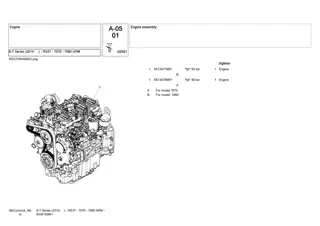 McCormick 9-7 Series (2014- ) - RS37 - 7070 - 7080 ARM Tractor Parts Catalogue Manual Instant Download