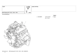 McCormick 4535 Tractor Parts Catalogue Manual Instant Download