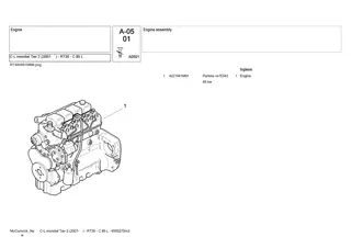 McCormick C-L mondial Tier 2 (2007- ) - RT30 - C85L Tractor Parts Catalogue Manual Instant Download