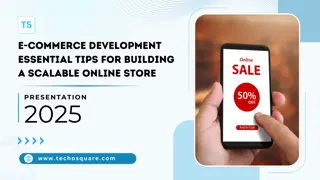 E-commerce Development: Essential Tips for Building a Scalable Online Store