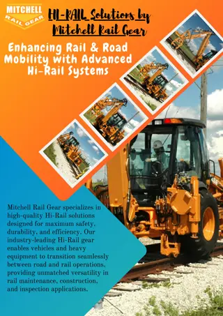 HI-RAIL Solutions by Mitchell Rail Gear