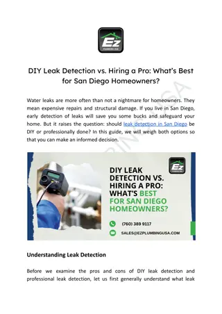 DIY Leak Detection vs. Hiring a Pro_ What’s Best for San Diego Homeowners_