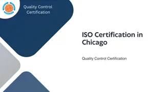 ISO Certification in Chicago | Quality Control Certification