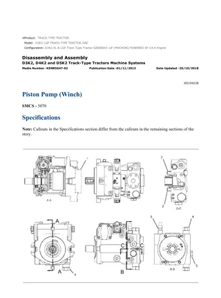 Caterpillar Cat D3K2 LGP TRACK-TYPE TRACTOR (Prefix GAE) Service Repair Manual Instant Download (GAE00001 and up)