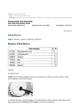 Caterpillar Cat D6H and D6H LGP SERIES II TRACK-TYPE TRACTOR (Prefix 2KD) Service Repair Manual Instant Download (2KD05500 and up)