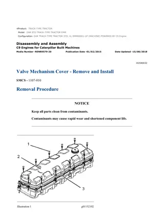 Caterpillar Cat D6R STD TRACK-TYPE TRACTOR (Prefix EMM) Service Repair Manual Instant Download (EMM00001 and up)