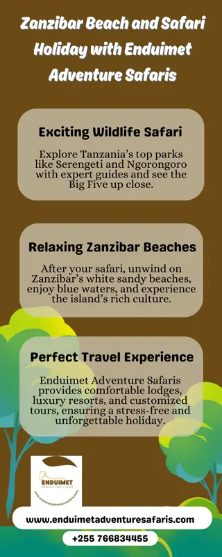 Zanzibar Beach and Safari Holiday