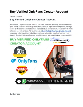 Top to Buy verified onlyfans creator Account 2025