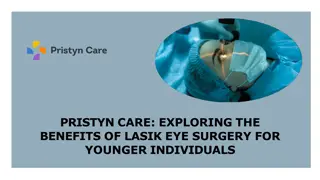 Pristyn Care - Exploring the Benefits of LASIK Eye Surgery for Younger Individuals