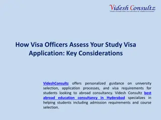 How Visa Officers Assess Your Study Visa Application: Key Considerations