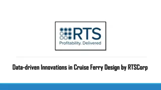 Data-driven Innovations in Cruise Ferry Design by RTSCorp