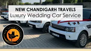 Luxury Wedding Car Service in Chandigarh | New Chandigarh Travels..............