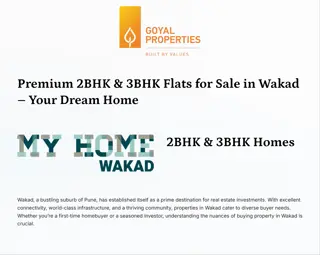 Premium 2BHK & 3BHK Flats for Sale in Wakad – Your Dream Home