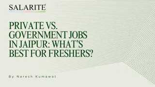 Private vs. Government Jobs in Jaipur: What’s Best for Freshers?, pdf