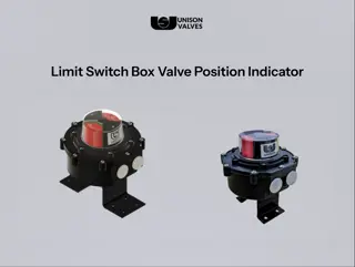 Limit Switch Box Valve Position Indicator | Unison Valves