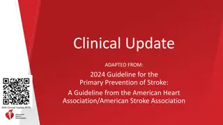 Guideline for Primary Prevention of Stroke: Clinical Update 2024