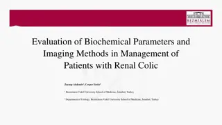 Management of Acute Renal Colic: Evaluation of Parameters and Imaging Methods