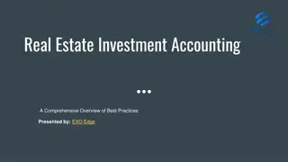 Real Estate Investment Accounting