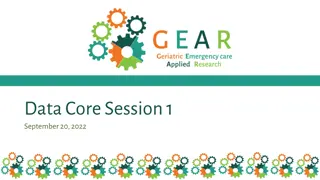 Data Core Session 1