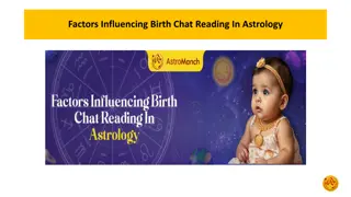 Factors Influencing Birth Chat Reading In Astrology