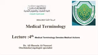 Medical Terminology