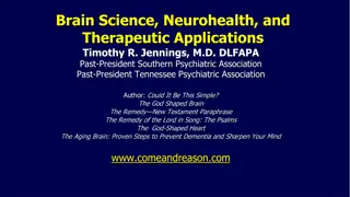 Brain Science, Neurohealth, and Therapeutic Applications