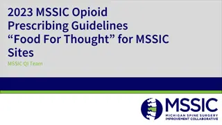 Opioid Prescribing Guidelines for Successful Reduction