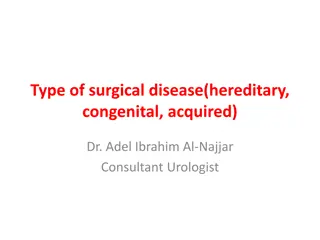 Hereditary, Congenital, and Acquired Surgical Diseases