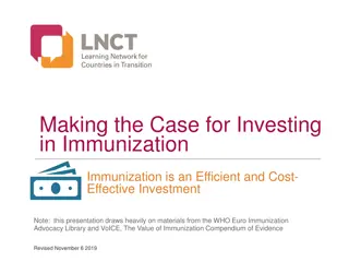 Investing in Immunization: Cost-Effective Approach