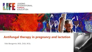 Antifungal therapy in pregnancy and lactation