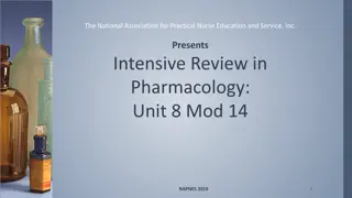 Drug Therapy for Gastrointestinal System: Overview and Considerations