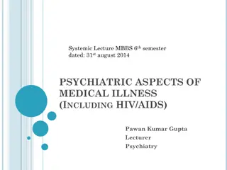 Psychiatric Aspects of Medical Illness in HIV/AIDS Patients