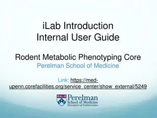 iLab Introduction Internal User Guide