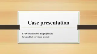 Case presentation