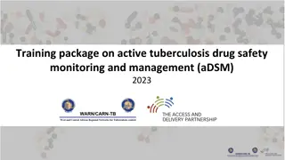 Training package on active tuberculosis drug safety